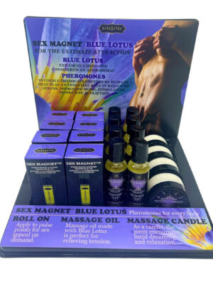 blue lotus sex magnet pheromone prepack display