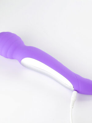 zoe twisty dual vibrating pleasure wand purple zoe twisty dual vibrating pleasure wand purple