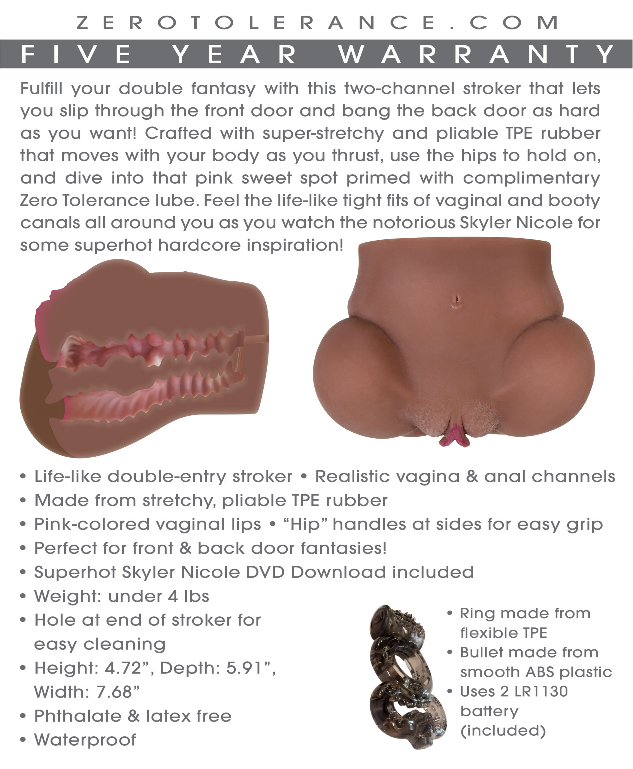 skyler nicole movie download with realistic ass and vagina stroker