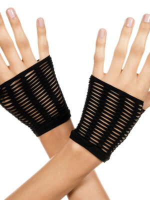 oval net gloves black oval net gloves black