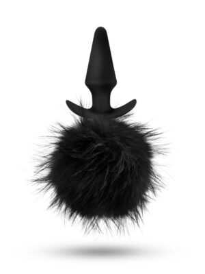 temptasia bunny tail pom plug black temptasia bunny tail pom plug black