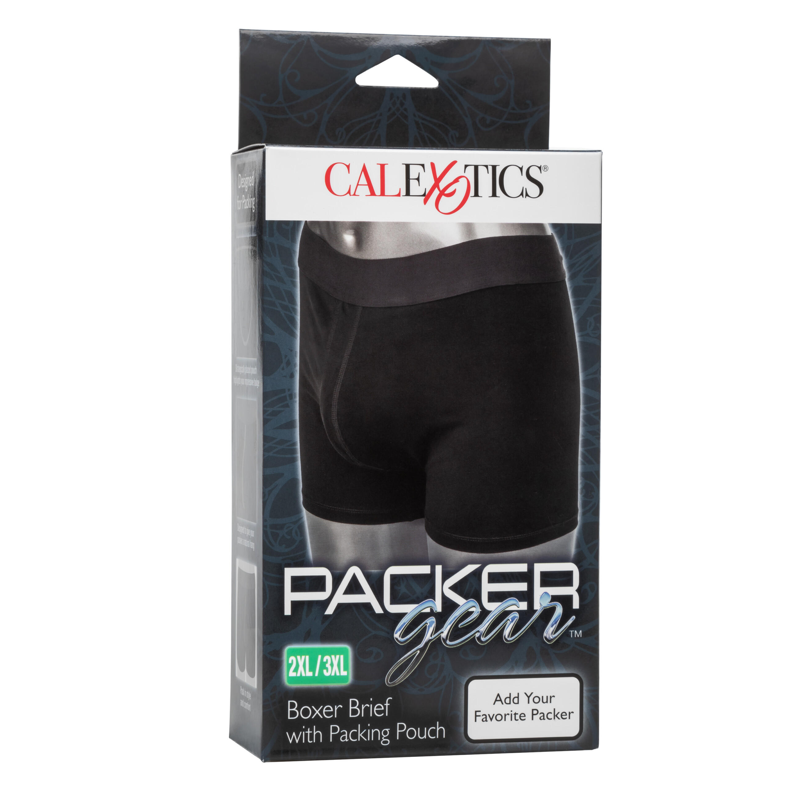 packer gear boxer brief with packing pouch 2xl/3xl