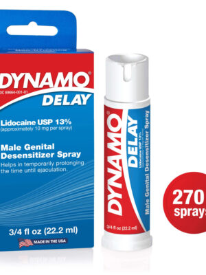 dynamo delay spray 12 count display