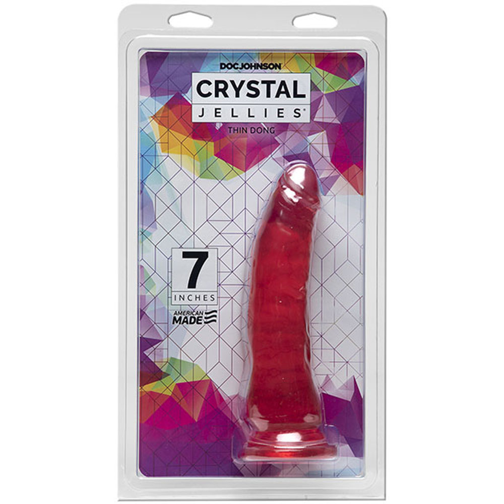 crystal jellies 7 inch thin dong crystal jellies 7 inch thin dong