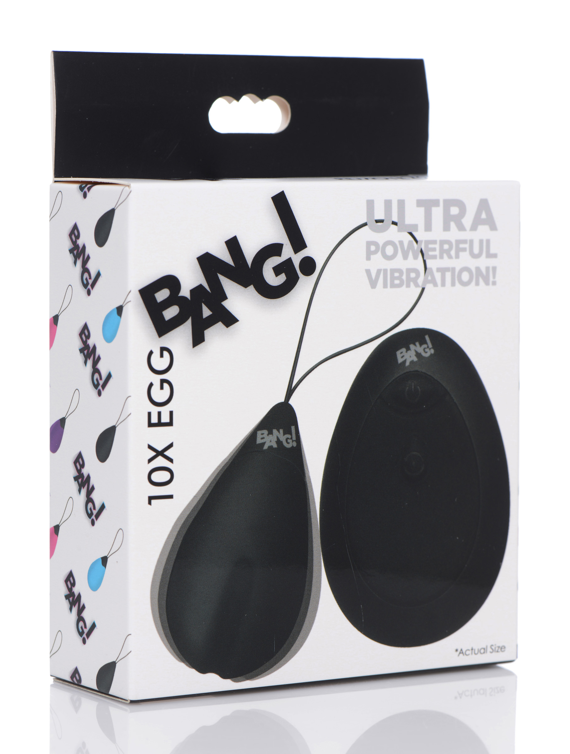 bang 10x silicone vibrating egg black bang 10x silicone vibrating egg black