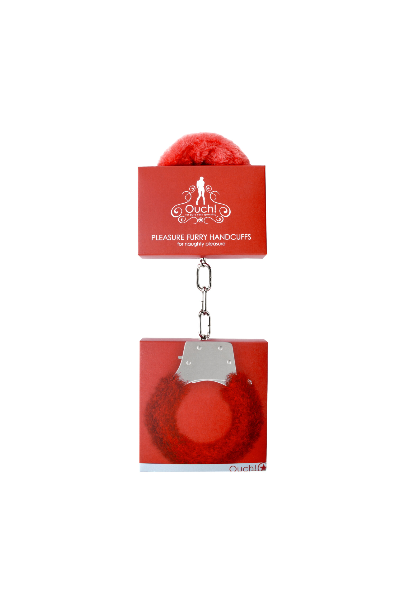 pleasure handcuffs furry red pleasure handcuffs furry red