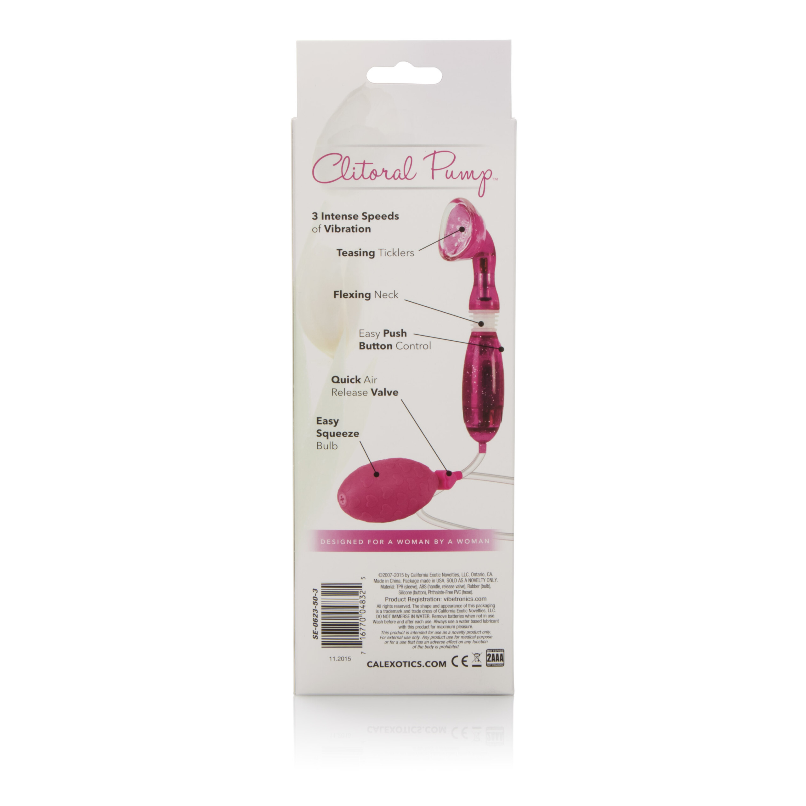 advanced clitoral pump pink