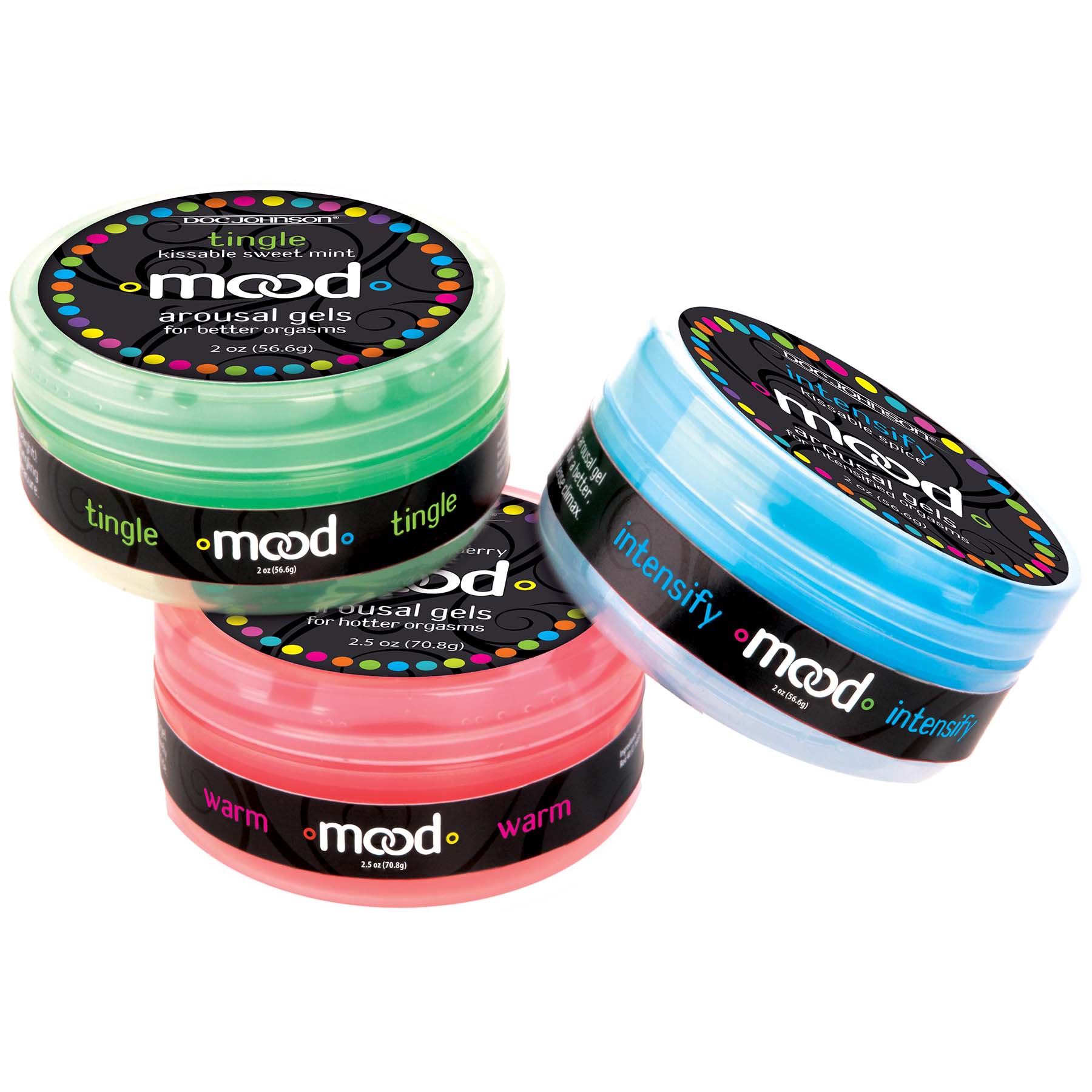 mood arousal gels warm, tingle, intensify bulk