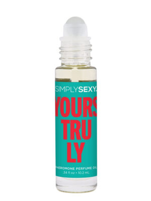 simply sexy pheromone perfume oil yours truly roll on .34 oz