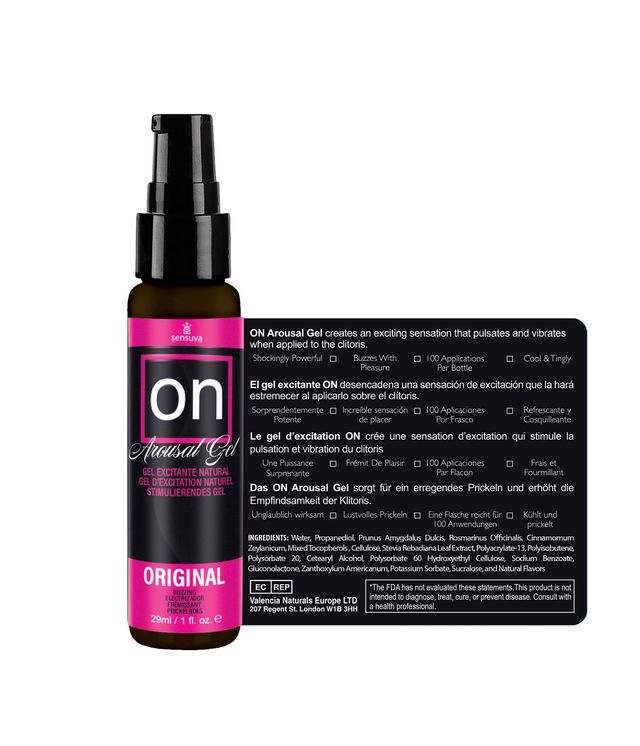 on arousal gel original 1 fl. oz. bottle on arousal gel original 1 fl. oz. bottle