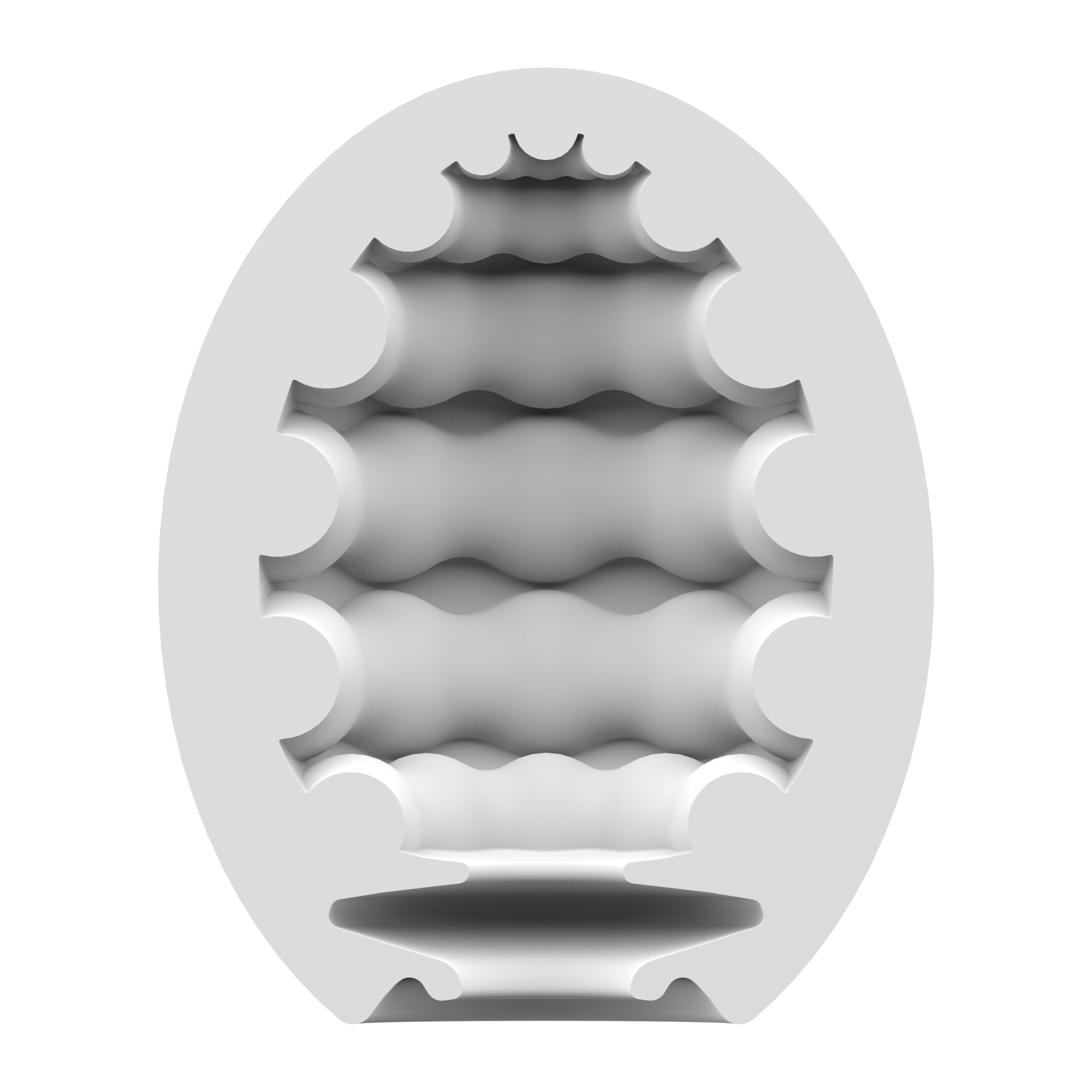 satisfyer masturbator egg riffle light green