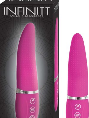 infinitt tongue massager pink