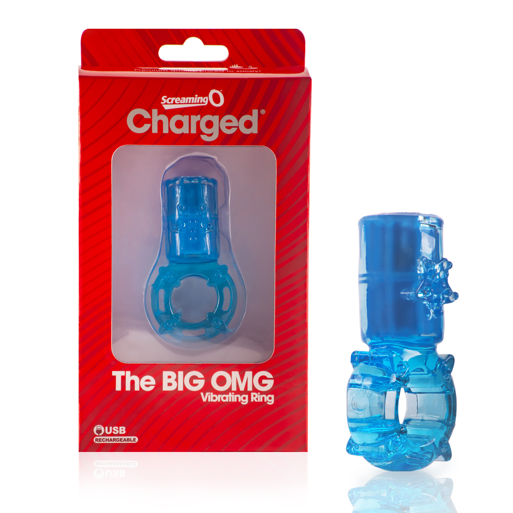 big omg vibrating ring blue each big omg vibrating ring blue each
