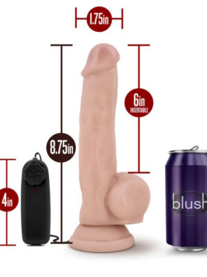 dr. skin dr. jay 8.75 inch vibrating cock with suction cup vanilla dr. skin dr. jay 8.75 inch vibrating cock with suction cup vanilla