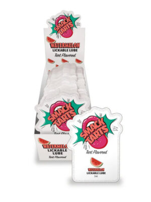 smack tarts lube 3ml pouch display 36pc sour watermelon smack tarts lube 3ml pouch display 36pc sour watermelon