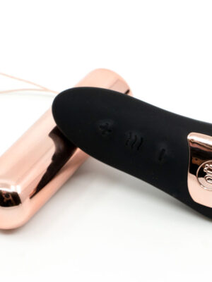 sensuelle remote control wireless bullet plus rose gold