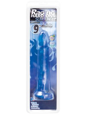 raging hard ons slimline cobalt blue jellie 9 inches ballsy