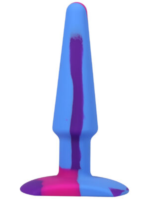 a play groovy silicone anal plug 5 inch berry a play groovy silicone anal plug 5 inch berry