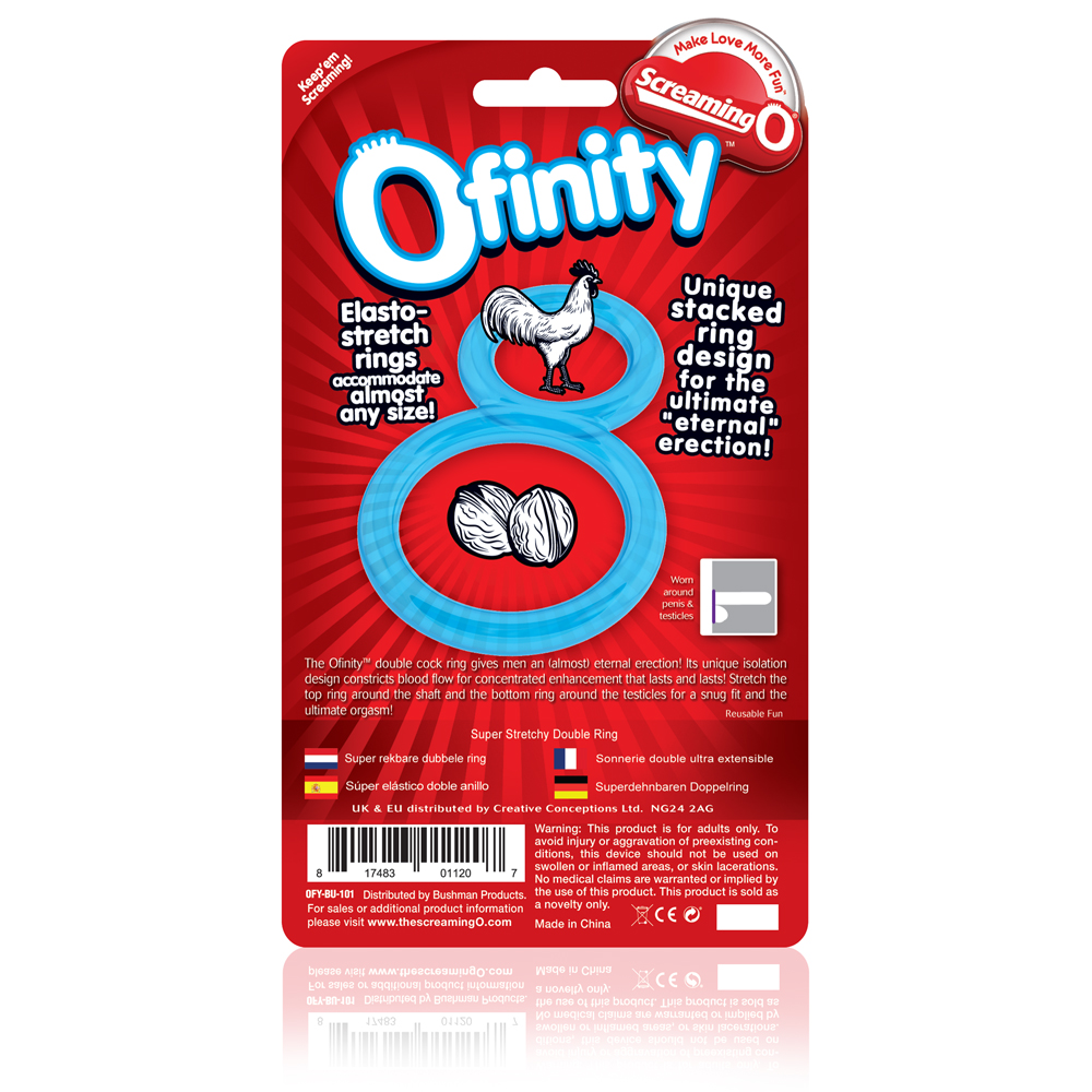 ofinity double ring blue