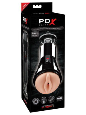 pdx elite cock compressor vibrating stroker