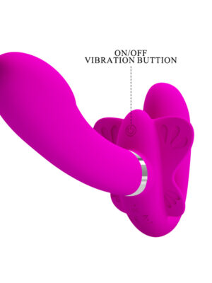 pretty love valerie strapless strap on fuchsia pretty love valerie strapless strap on fuchsia