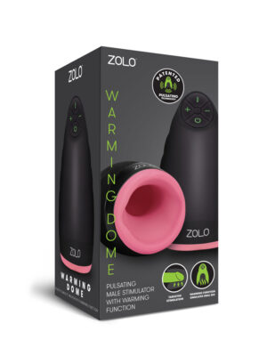 zolo warming dome pulsating male stimulator with warming function zolo warming dome pulsating male stimulator with warming function