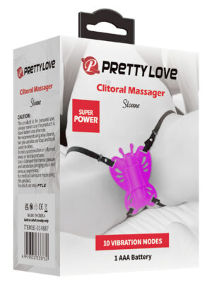 pretty love sloane battery powered clit stim fuchsia