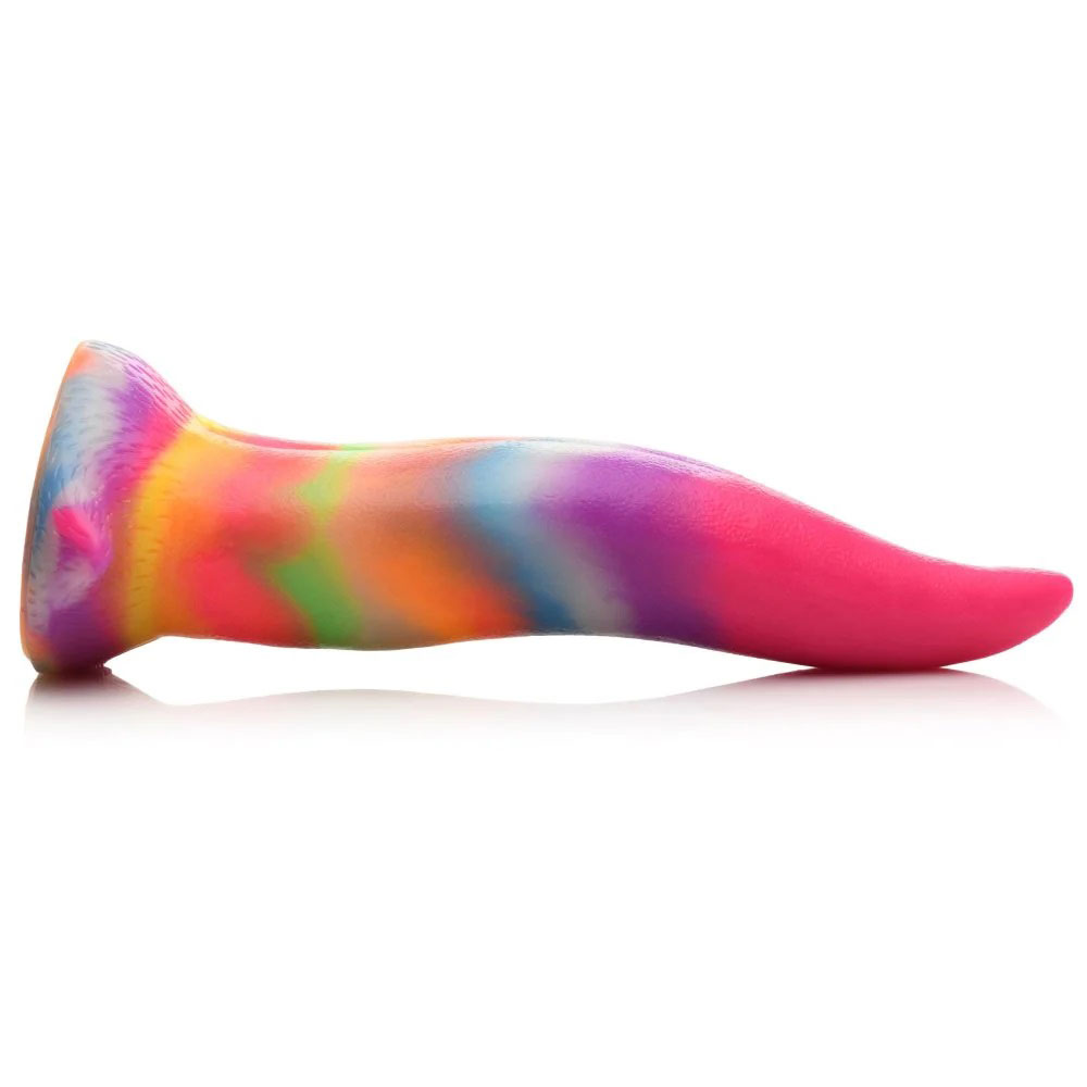 unicorn kiss unicorn tongue glow in the dark silicone dildo