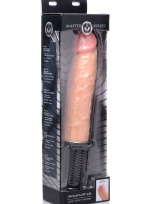onslaught 13 mode xxl vibrating giant dildo thruster flesh onslaught 13 mode xxl vibrating giant dildo thruster flesh