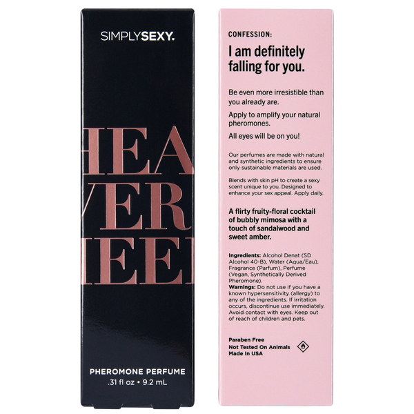 simply sexy head over heels pheromone perfume .31oz | 9.2ml simply sexy head over heels pheromone perfume .31oz | 9.2ml