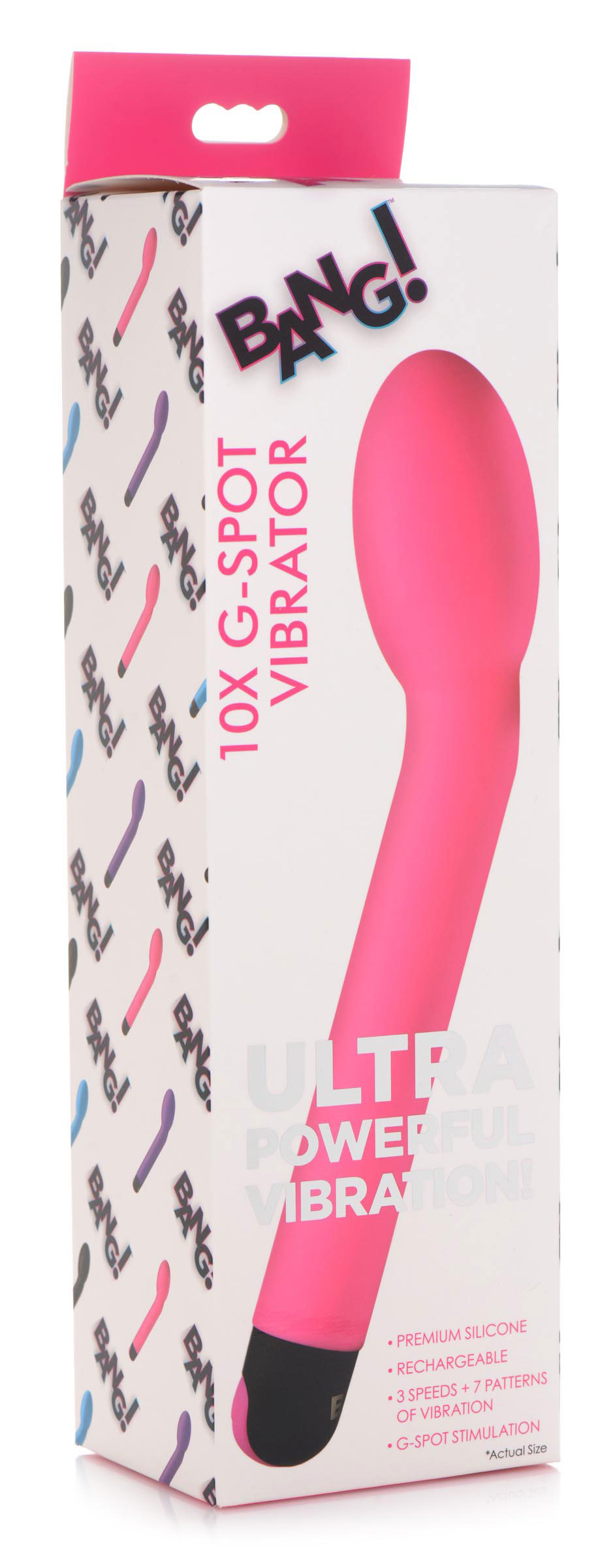 10x g spot vibrator pink 10x g spot vibrator pink