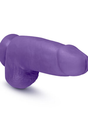 au naturel bold chub 10 inch dildo purple