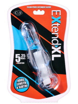 extend xl penis sleeve 5.25" clear