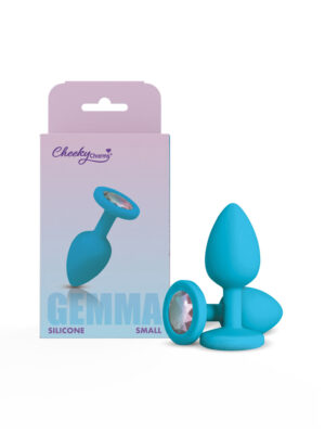 gemma clear iridescent gem teal silicone plug s gemma clear iridescent gem teal silicone plug s