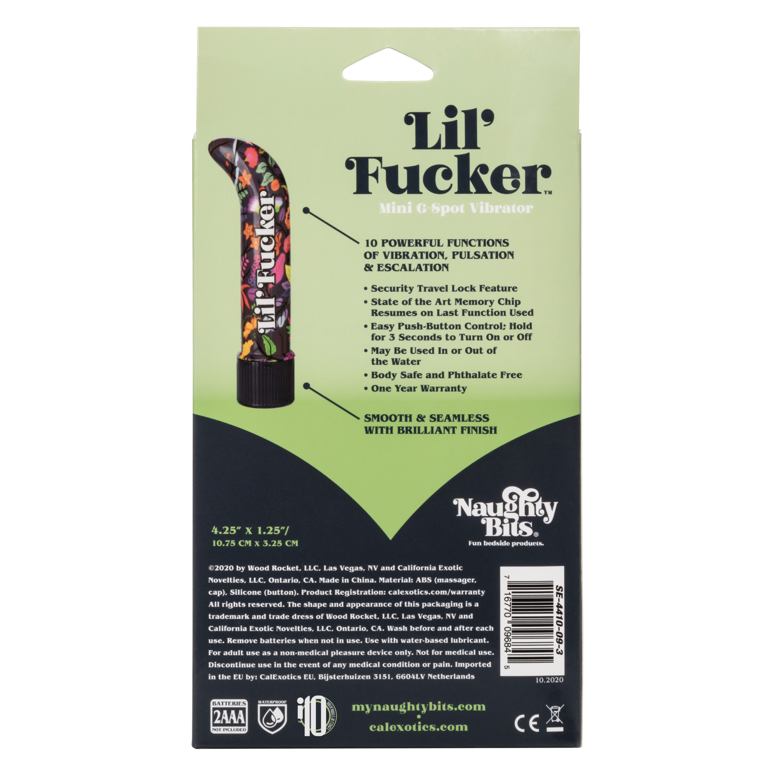 naughty bits lil' fucker mini g spot vibrator naughty bits lil' fucker mini g spot vibrator