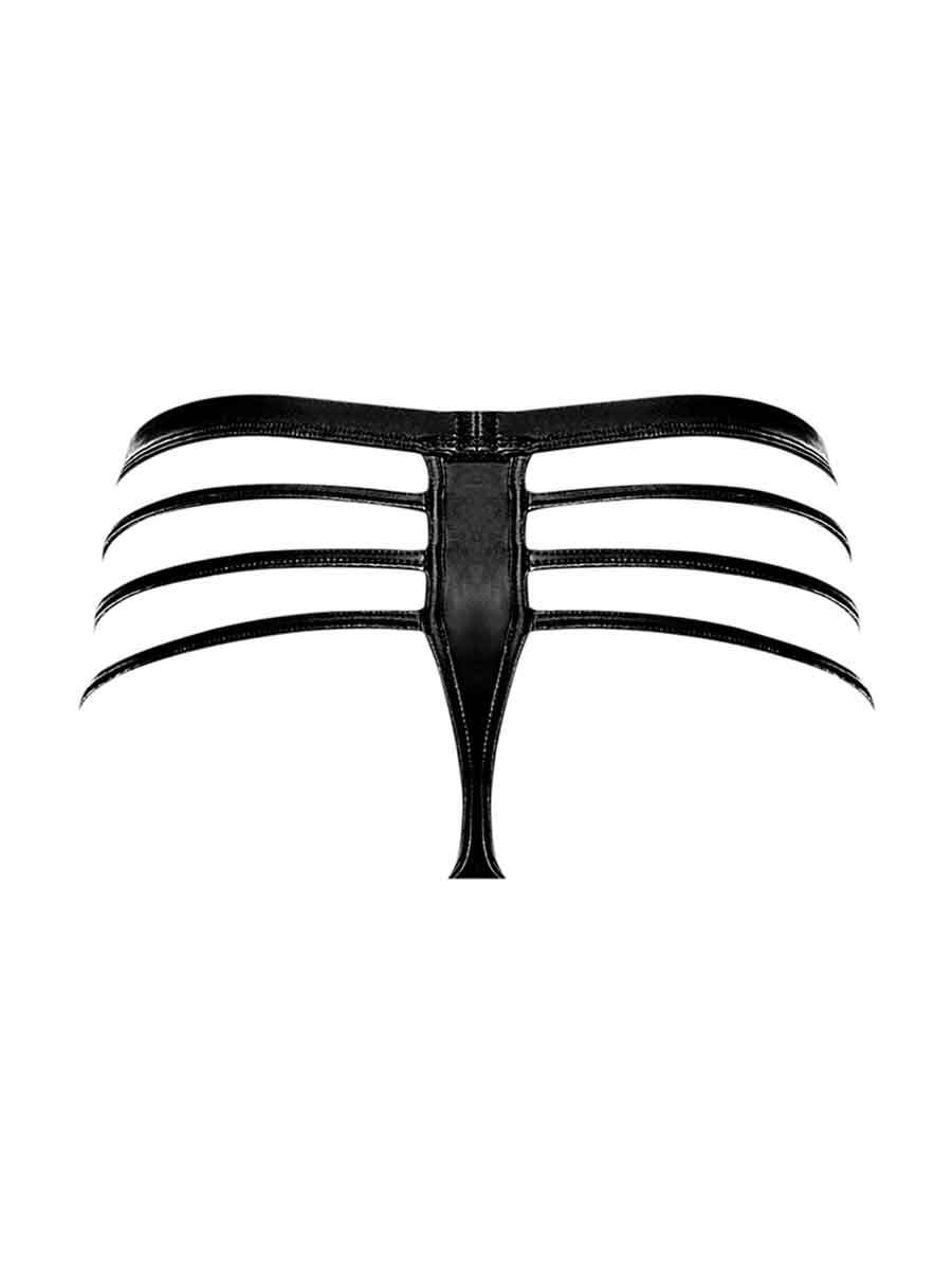 cage matte cage thong s/ m black