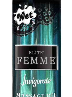 inttimo by wet massage oil invigorate 4 fl. oz. / 120ml