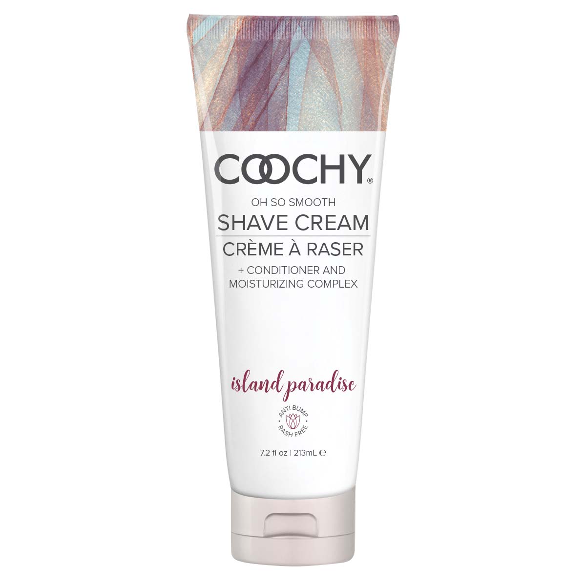coochy shave cream island paradise 7.2 oz