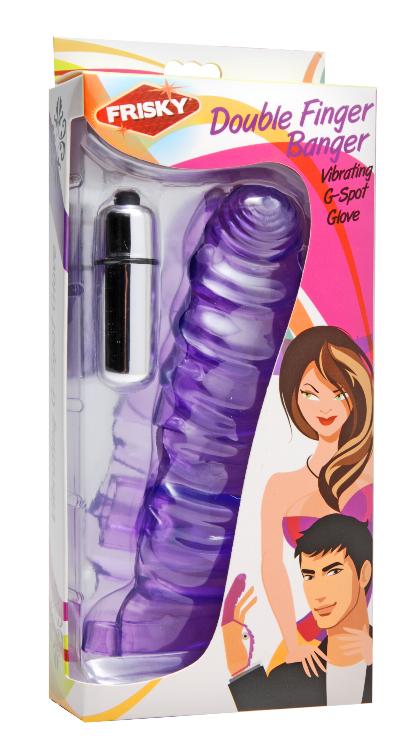 double finger banger vibrating g spot glove purple double finger banger vibrating g spot glove purple