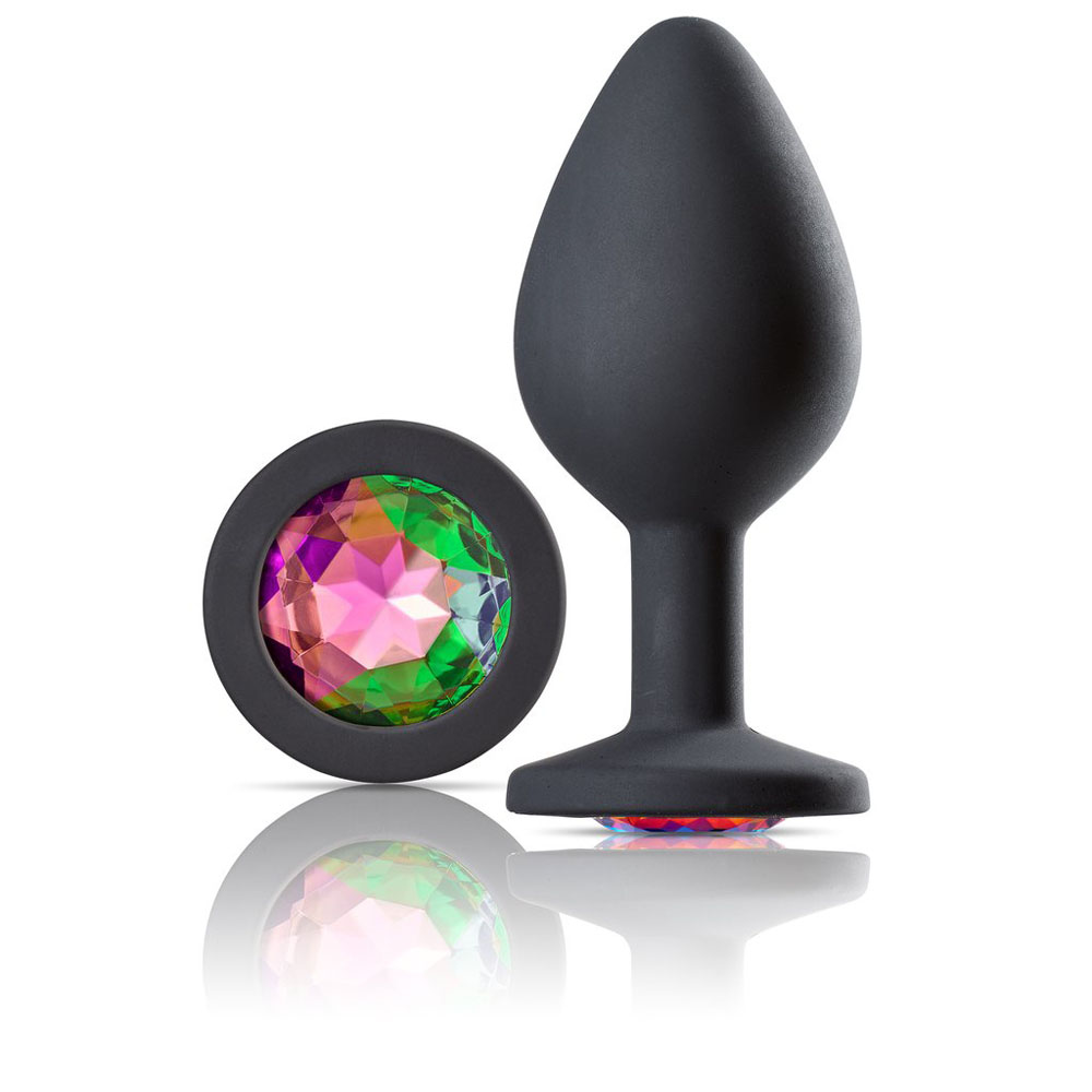 cloud 9 novelties gems jeweled silicone anal plug medium cloud 9 novelties gems jeweled silicone anal plug medium