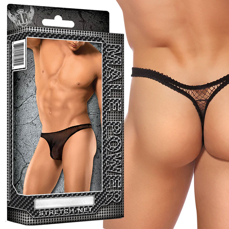 bong thong stretch net black small medium