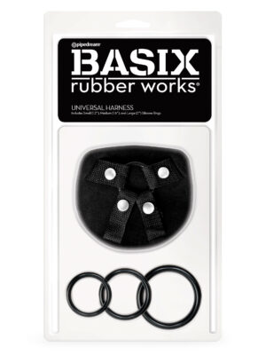 basix rubber works universal harness