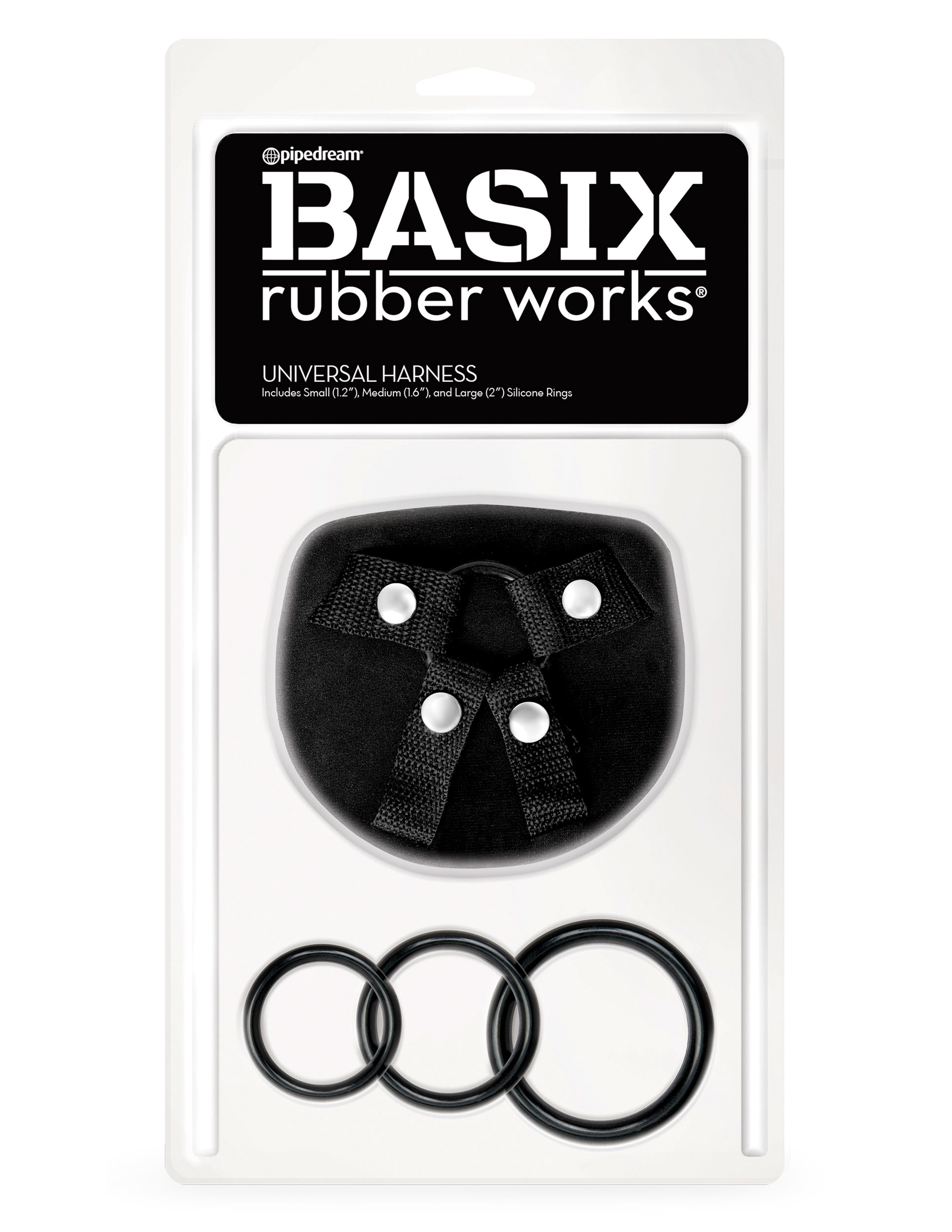 basix rubber works universal harness