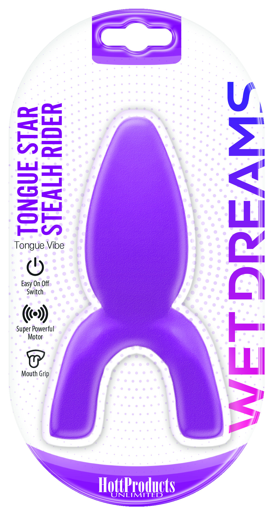 tongue star stealth rider tongue vibe purple