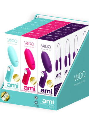 ami remote control bullet 12pc display