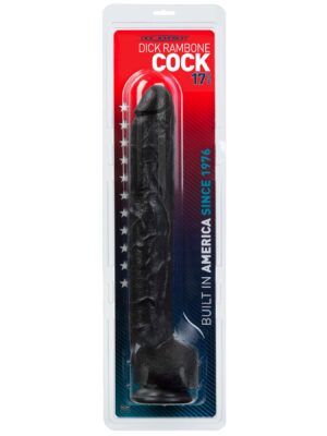 dick rambone cock 17 inch black