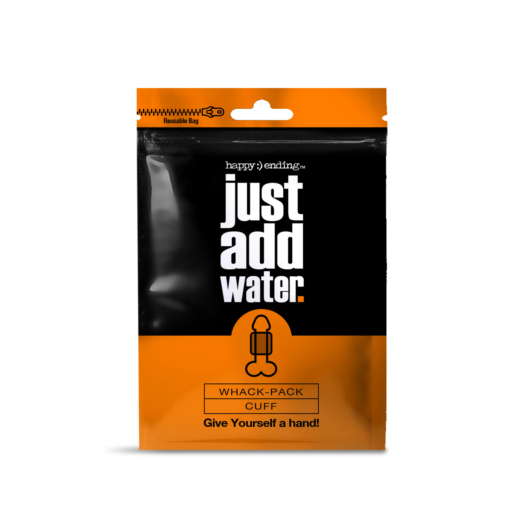 happy ending just add water whack pack cuff