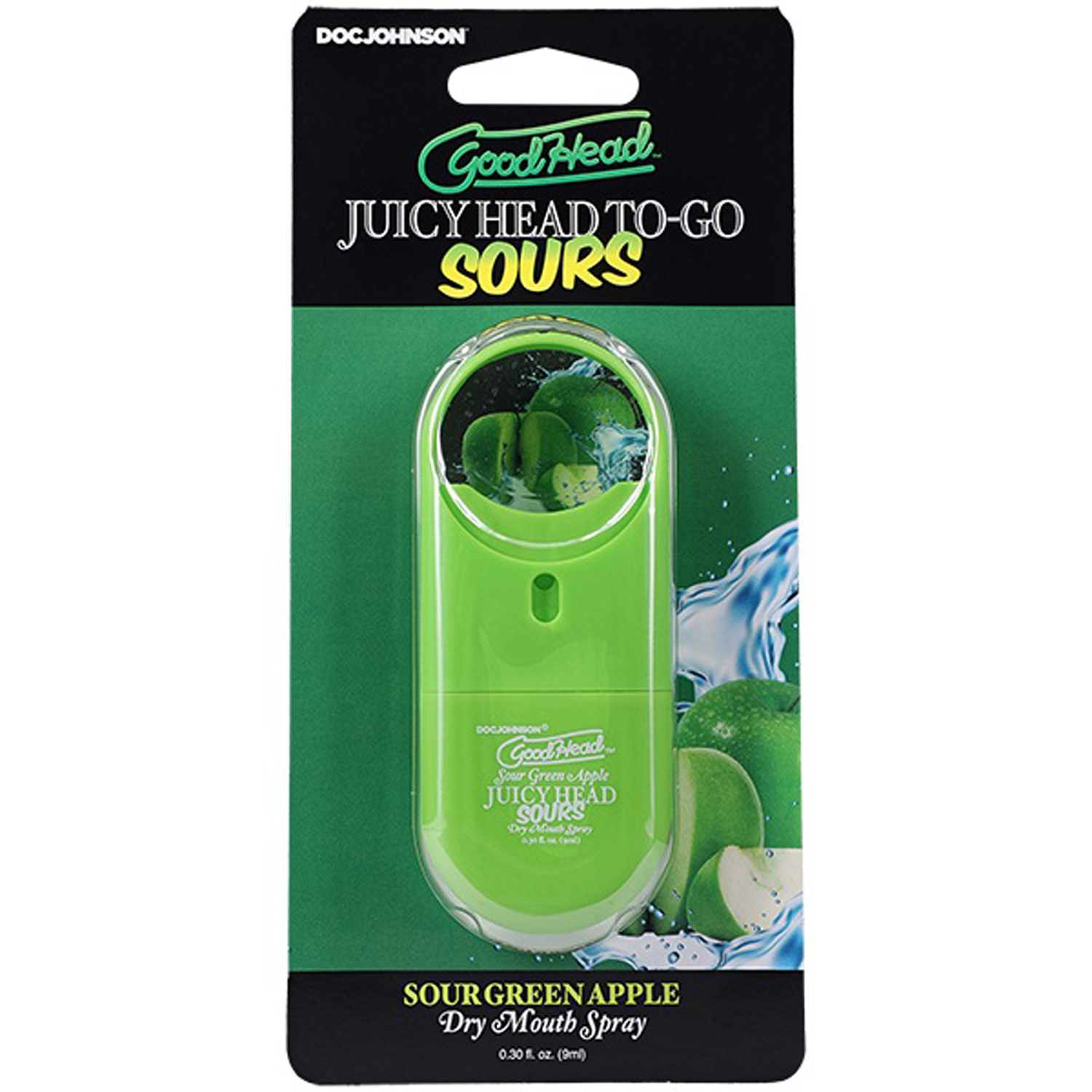 goodhead juicyhead dry mouth spray to go sour green apple .30 oz goodhead juicyhead dry mouth spray to go sour green apple .30 oz