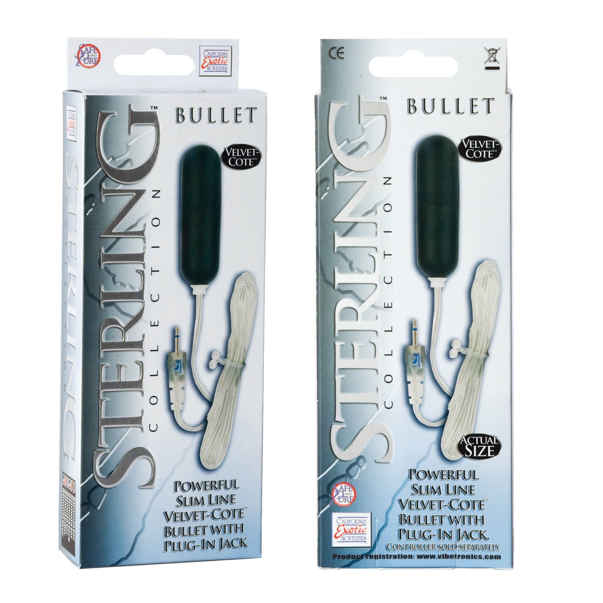 sterling collection slimline velvet cote bullet