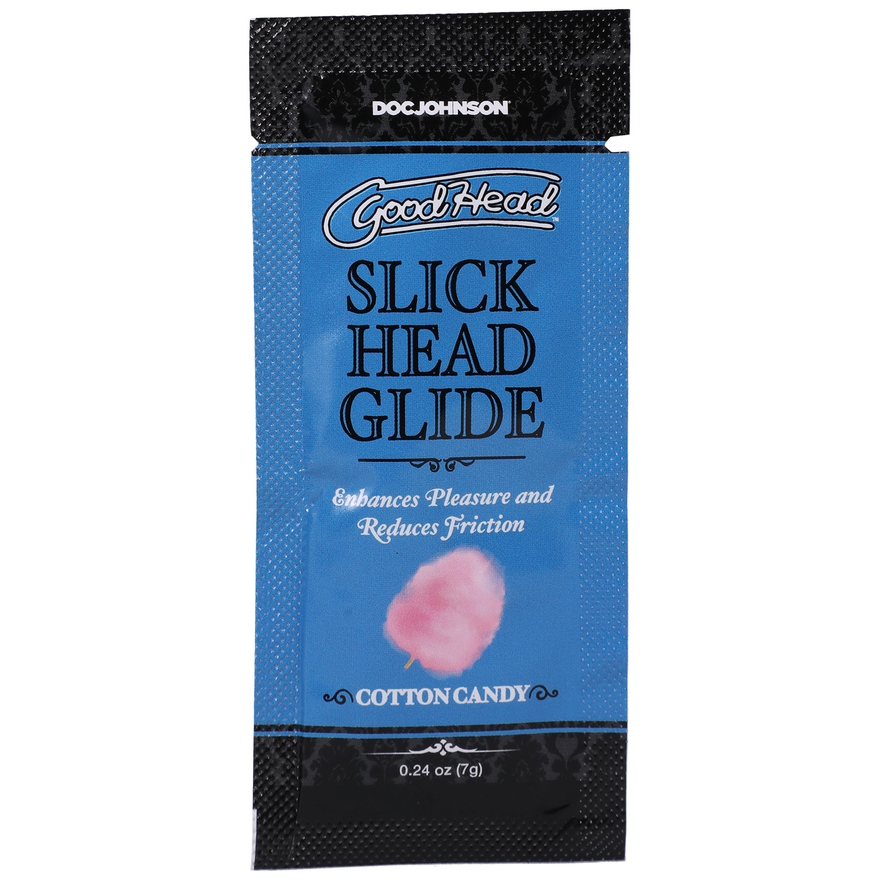 goodhead slick head glide cotton candy 0.24 oz bulk